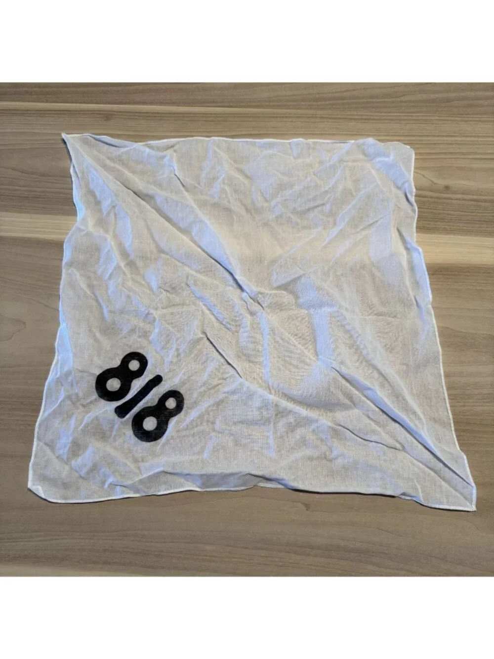 818 Tequila Kendall Jenner White Black Logo Scarf Bandana